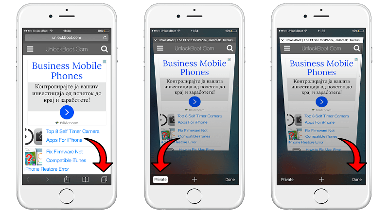 How To Turn On Or Off Private Browsing On IPhone Or IPad UnlockBoot