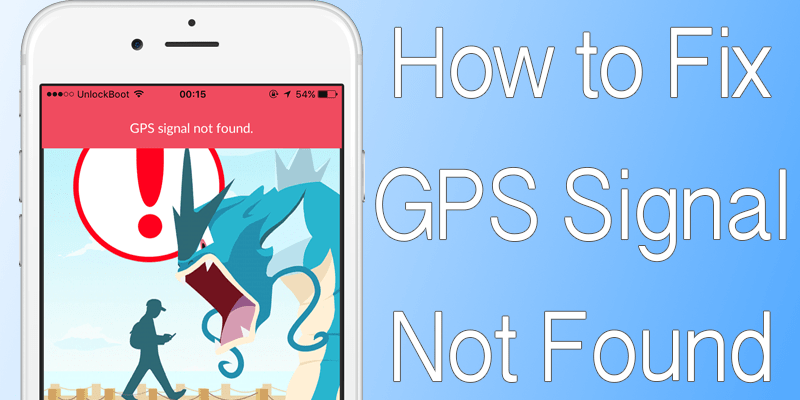 Сигнал gps не найден 11 pokemon go ios