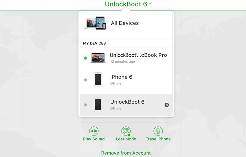 turn off find my iphone on pc